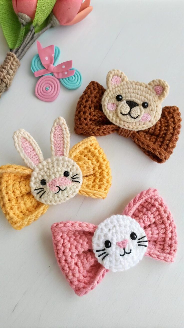 Cuddle Crochet Bow